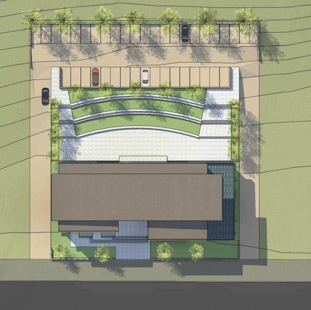 planta edificio consistorial Lo Barnechea